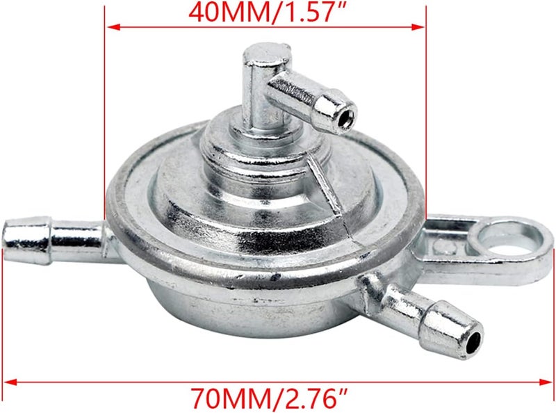 Minho Triple-Pass Fuel Petcock GY6 50cc 125cc 150cc Vacuum Fuel Pump Fit for Chinese Motorcycle ATV Go Karts Moped Taotao Jonway Parts - Image 3